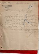 Courrier Espagne Peaux Et Laines Ferdinand Pradère Segura Guipuzcoa 17-09-1899 - Laine - écrit En Français - Spanje