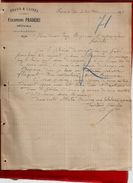 Courrier Espagne Peaux Et Laines Ferdinand Pradère Segura Guipuzcoa 17-09-1899 - Laine - écrit En Français - Espagne