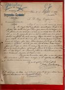 Courrier Espagne Fabrica De Jabones Savon Segundo Cardena Gardena ? Garibay ? Vitoria 2-08-1899 - écrit En Espagnol - España