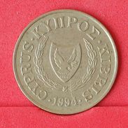 CYPRUS 10 CENTS 1994 -    KM# 56,3 - (Nº19029) - Chypre