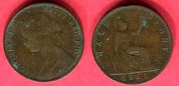 1/2 PENNY VICTORIA  ( KM 748-2)   TB 3 - Other & Unclassified