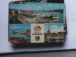 Duitsland Deutschland Schleswig Holstein Flensburg Mit Gruss - Flensburg