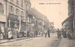 70-LURE- LA RUE DE LA GARE - Lure