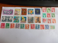 TIMBRE France Lot De 30 Timbres à Identifier N° 502 - Lots & Kiloware (mixtures) - Max. 999 Stamps