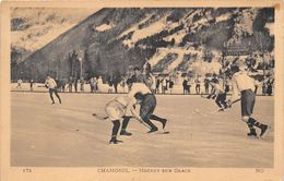 74-CHAMONIX- HOCKEY SUR GLACE - Chamonix-Mont-Blanc