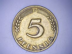 ALLEMAGNE - 5 PFENNIG 1949 J - 5 Pfennig