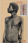 CPA Tatouages Tatou Scarification Ethnic Circulé - French Congo