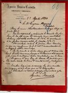 Courrier Espagne Agustin Bemlito Castrillo Commerce Céréale Légumes Y Lanas Haro Rioja 23-08?-1899 - écrit En Espagnol - Spain