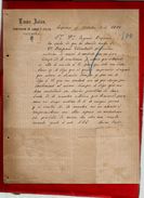 Courrier Espagne Lucas Palou ? Palon ? Malou ? Viguera 4-10-1899 - écrit En Espagnol - España