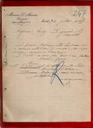 Courrier Espagne Banquero Mariano S. Muniesa Espoz Y Mina Madrid 9-07-1899 - écrit En Espagnol - Banque Banquier - Spanje