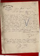 Courrier Espagne Wenceslao Alonso E Hijo Pieles Y Lanas Lerin Navarra 16-07-1897 - écrit En Espagnol - Spain