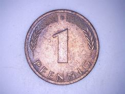 ALLEMAGNE - 1 PFENNIG 1972 D - 1 Pfennig