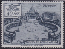 Vatican    .    Yvert   .    Express   11        .    *     .          Mint-hinged - Urgente