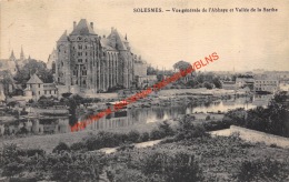 Vue Générale De L'Abbaye Et Vallée De La Sarthe - Solesmes - Solesmes