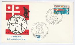 1971 Treviso BOWLS Criterium Dei Campioni EVENT COVER UBI Italy Sport Stamps Bowling - Petanque