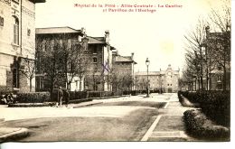 N°56536 -cpa Paris -Hôpital De La Pitié -allée Centrale-la Cantine- - Arrondissement: 13