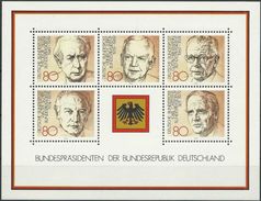 DEUTSCHLAND 1982 Mi-Nr. Block 18 ** MNH - 1981-1990