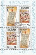 Turkish Cyprus 1982 Mi# Block 3 Used - Europa - Used Stamps