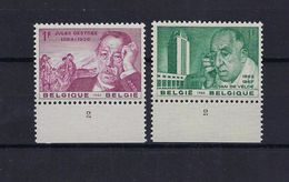 N°1269/1270 (plaatnummer 2) MNH ** POSTFRIS ZONDER SCHARNIER SUPERBE - 1961-1970