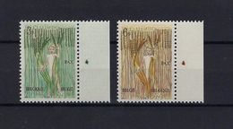 N°1251/1252 (plaatnummer 4) MNH ** POSTFRIS ZONDER SCHARNIER SUPERBE - 1961-1970