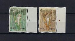 N°1251/1252 (plaatnummer 4) MNH ** POSTFRIS ZONDER SCHARNIER SUPERBE - 1961-1970