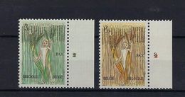 N°1251/1252 (plaatnummer) MNH ** POSTFRIS ZONDER SCHARNIER SUPERBE - 1961-1970