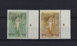 N°1251/1252 (plaatnummer) MNH ** POSTFRIS ZONDER SCHARNIER SUPERBE - 1961-1970