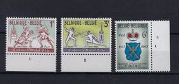 N°1246/1248 (plaatnummer) MNH ** POSTFRIS ZONDER SCHARNIER SUPERBE - 1961-1970