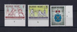 N°1246/1248 (plaatnummer) MNH ** POSTFRIS ZONDER SCHARNIER SUPERBE - 1961-1970