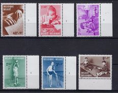 N°1225/1230 (plaatnummer) MNH ** POSTFRIS ZONDER SCHARNIER SUPERBE - 1961-1970