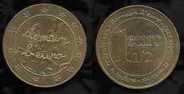 DEMAIN L'EURO .  1 EURO 1/2    .1996 . - Euros Des Villes