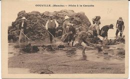 CPA - GOUVILLE - Pêche à La Crevette - Altri & Non Classificati