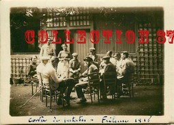 78 - CAMP De FRILEUSE En 1916 < CORVEE De PATATES - CARTE PHOTO (cm12.5x9) - POMME De TERRE - BEYNES - Beynes