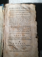 Ancien Livre 1787 Bibliothèque Physico économique Instructive Et Amusante Tome 2 - 1701-1800