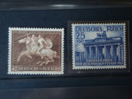 Deutsches Reich, Mi-Nr 780, 803, 814/5 Postfrisch ** MNH, 58,--Michel - Unused Stamps