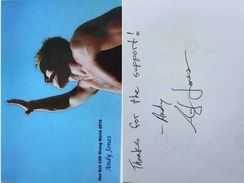 Plongeon De L'extrème - Andy JONES - Signé / Hand Signed / Dédicace Authentique / Autographe - Salto De Trampolin