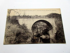CPA - ARGENTON CHATEAU (79) - Pont Sur L'Ouère, Affluent De L'Argenton - Argenton Chateau