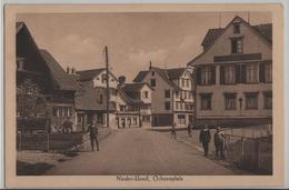 Nieder-Uzwil - Ochsenplatz, Gasthof Ochsen, Animee - Photo: Guggenheim - Uzwil