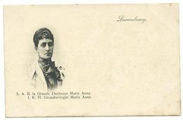 Luxembourg Grossherzogin Maria Anna Um 1910 - Koninklijke Familie
