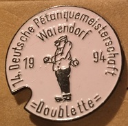 14. DEUTSCHE PETANQUEMEISTERSCHAFT - WARENDORF 1994 - DOUBLETTES - CHAMPIONNAT D' ALLEMAGNE DE PETANQUE  -   (18) - Petanque
