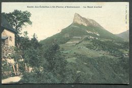 CPA  ST. PIERRE D'ENTREMONT- Route Des Echelles-Le Mont Corbel - Saint-Pierre-d'Entremont