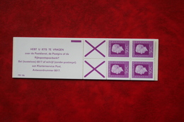 Postzegelboekje/heftchen  NVPH Nr. PB18b PB 18b  (MH 20) 1975 - POSTFRIS / MNH NEDERLAND / NETHERLANDS - Carnets Et Roulettes