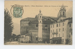 BREIL - Place Biancheri - Hôtel De L'Union Et Vieille Eglise - Breil-sur-Roya