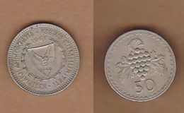 AC - CYPRUS 50 MILS 1963 KM#41 - Chypre