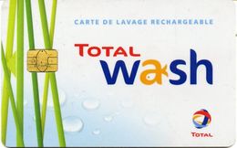 @+ Carte De Lavage TOTAL Wash Rechargeable 700 Stations - France - Lavage Auto