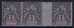 Guyana  : Yv 1 Millésime Sans Nr Postfrisch/neuf Sans Charniere /MNH/** - Ungebraucht