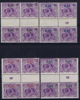 Guyana  : Yv 91 - 94 Millésimes  MH/* Falz/ Charniere + Not Used (*) - Ongebruikt