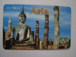 NETHERLANDS  CARDS PREPAID  ASIA MONUMENTS - [3] Sim Cards, Prepaid & Refills