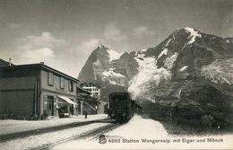 SUISSE(WENGERNALP) GARE(TRAIN) - Enge