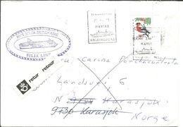 LETTER RETUR 1991  SCANER - Storia Postale